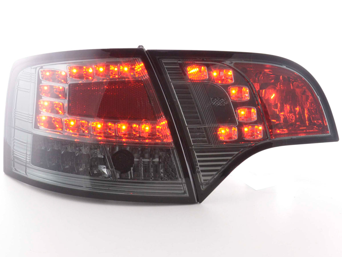 LED Rückleuchten Set Audi A4 Avant Typ 8E 04-08 schwarz LED Rückleuchten Set Audi A4 Avant Typ 8E 04-08 schwarz